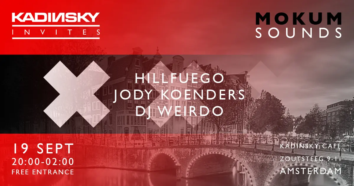 Kadinsky Invites MOKUM SOUNDS — Kadinsky Cafe, Amsterdam
