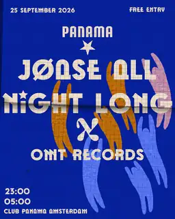 JØASE All Night Long x OMT Records - KOSTENLOSES INDOOR-FESTIVAL