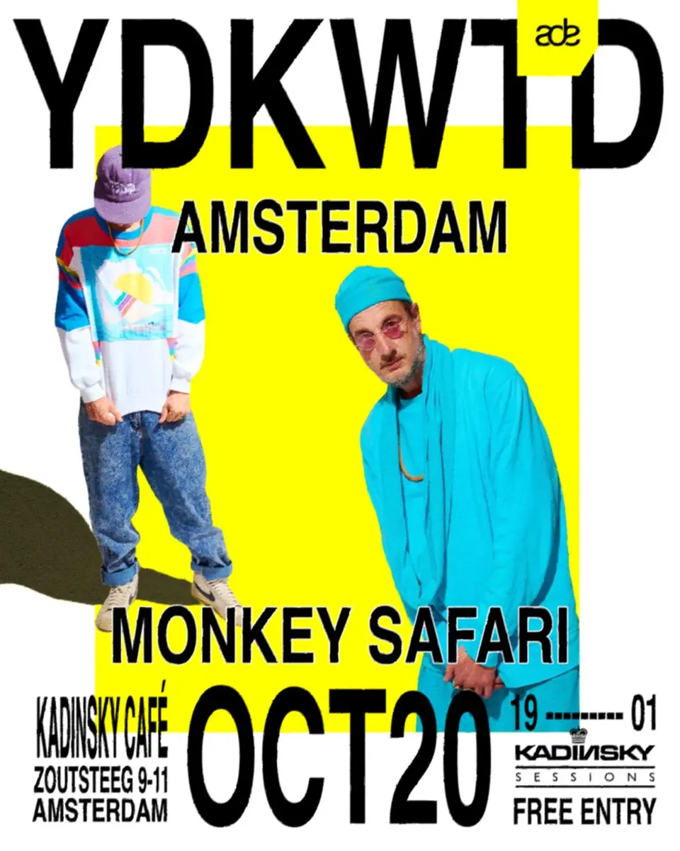 Monkey Safari Album presentation — Kadinsky Cafe, Amsterdam