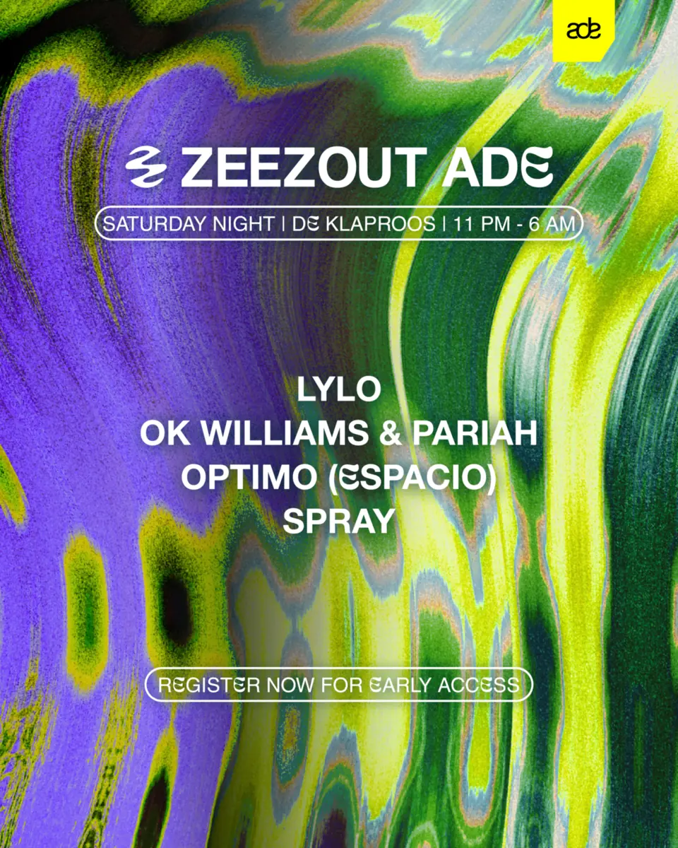 ZeeZout ADE - Saturday Night — Klaproos, Amsterdam