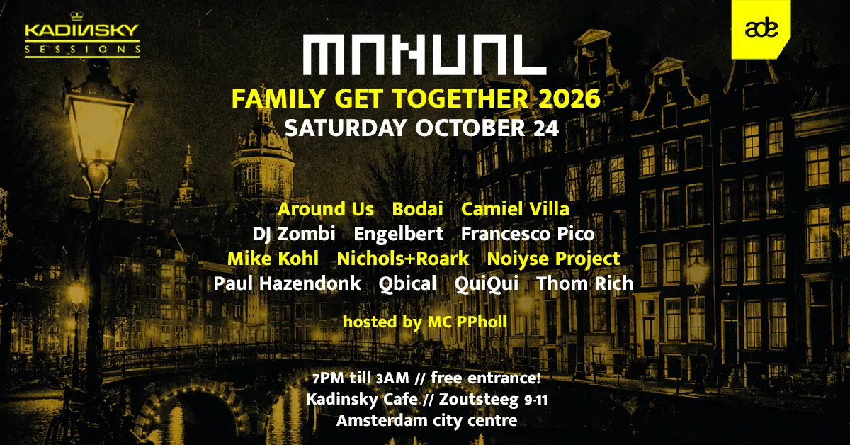 Manual Family Get Together 2026 — Kadinsky Cafe, Amsterdam