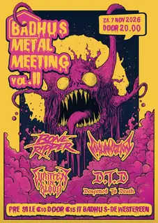 Badhûs Metal Meeting vol. 2: Boneripper, Insurrection, Written In Blood und Deafened To Death