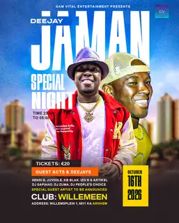 DJ Jaman Special Night