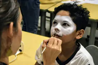 A Decorated Face: Face Painting Workshop