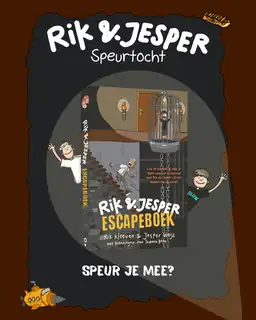 Rik & Jesper treasure hunt at the library!