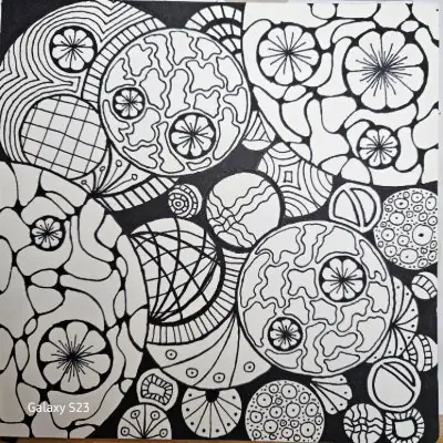 Tuesday Evening Atelier: Zentangle — Bibliotheek Bergeijk, Bergeijk