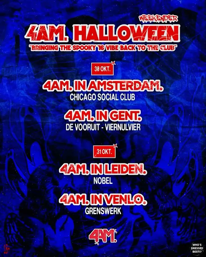 4AM Halloween · Venlo — Grenswerk, Venlo