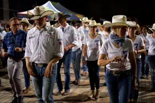 Line-Dance-Abend im Het Badhuis