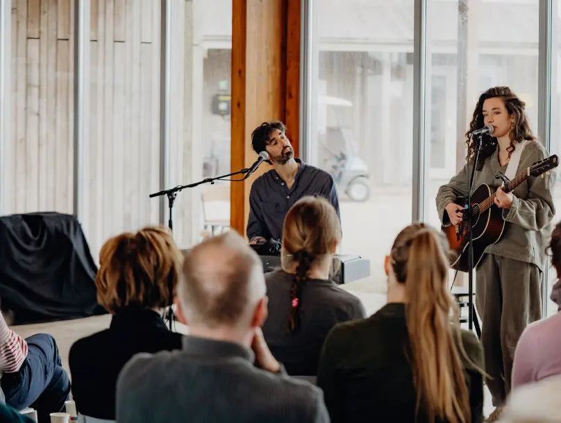 Intimes Konzert von Janna und Ruben Hein auf Marker Wadden mit Exkursion — Bataviahaven 1, Lelystad