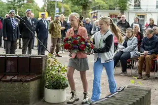 Gedenkfeier Airbornebank Wolfheze