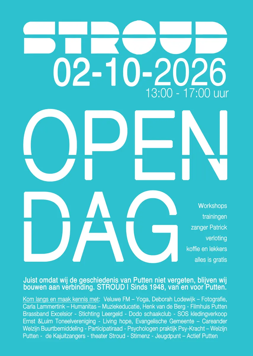 Open Tag Stroud — Theater Stroud, Putten