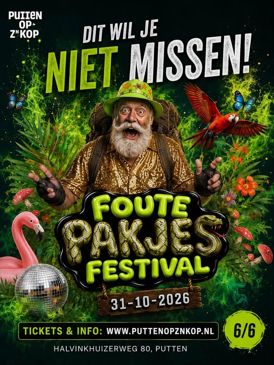 Putten auf den Kopf; Foute Pakjes Festival — Putten