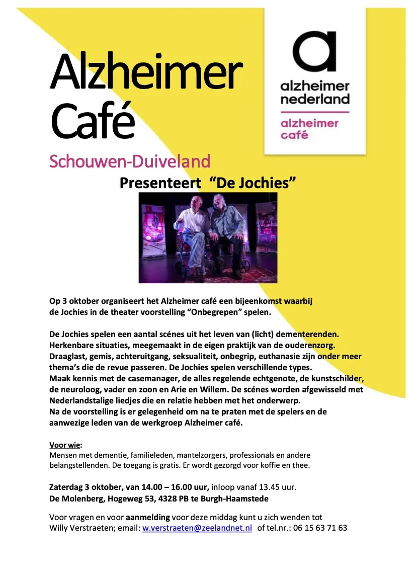 Alzheimer Café Schouwen-Duiveland — Burgh Haamstede