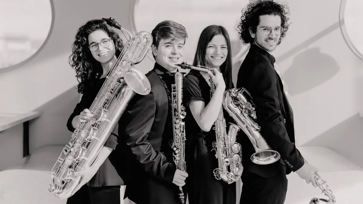 Maat Saxophone Quartet - Blackbird — Noordgouwe