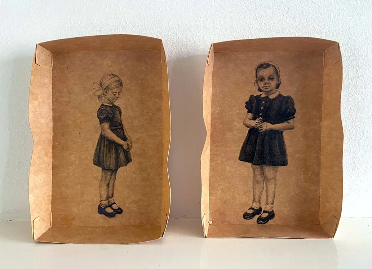 Drawings by Astrid van den Berg: "Sometimes I See More Than I Can Say" — Leiden