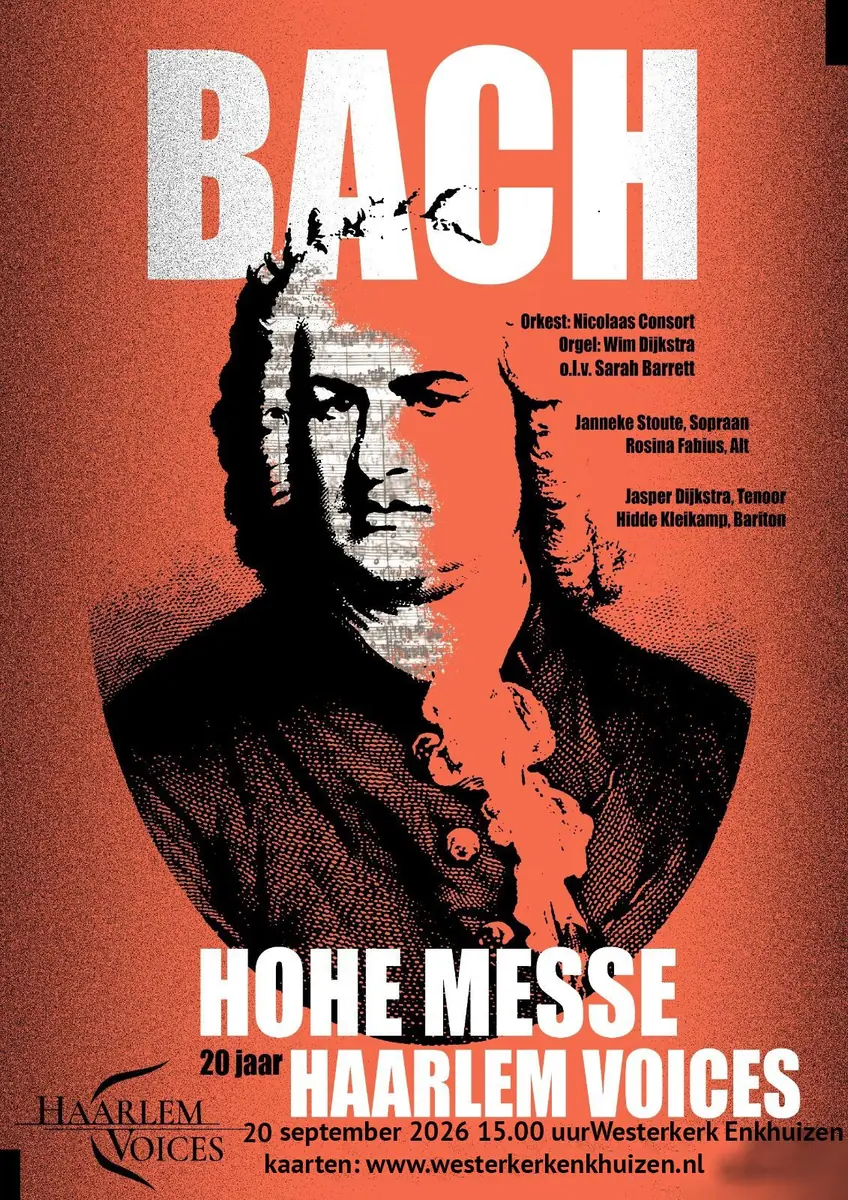 Bachs Hohe Messe durch Haarlem Voices — Westerkerk, Enkhuizen