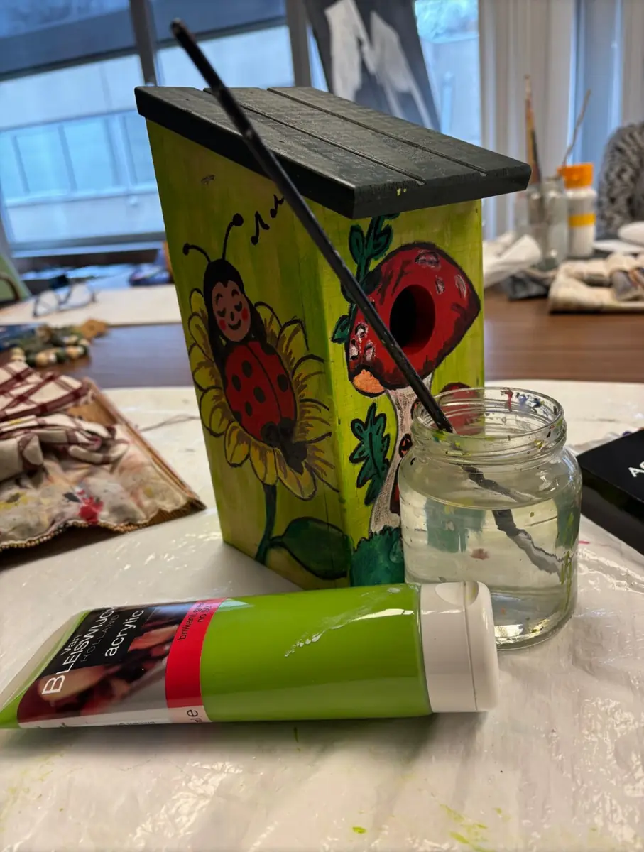 Wednesday Morning Painting at De Bunthoef — Beneluxweg 37, Oosterhout