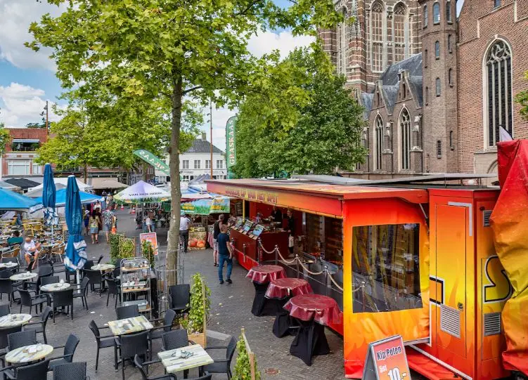 Wochenmarkt - Stadtzentrum — Oosterhout
