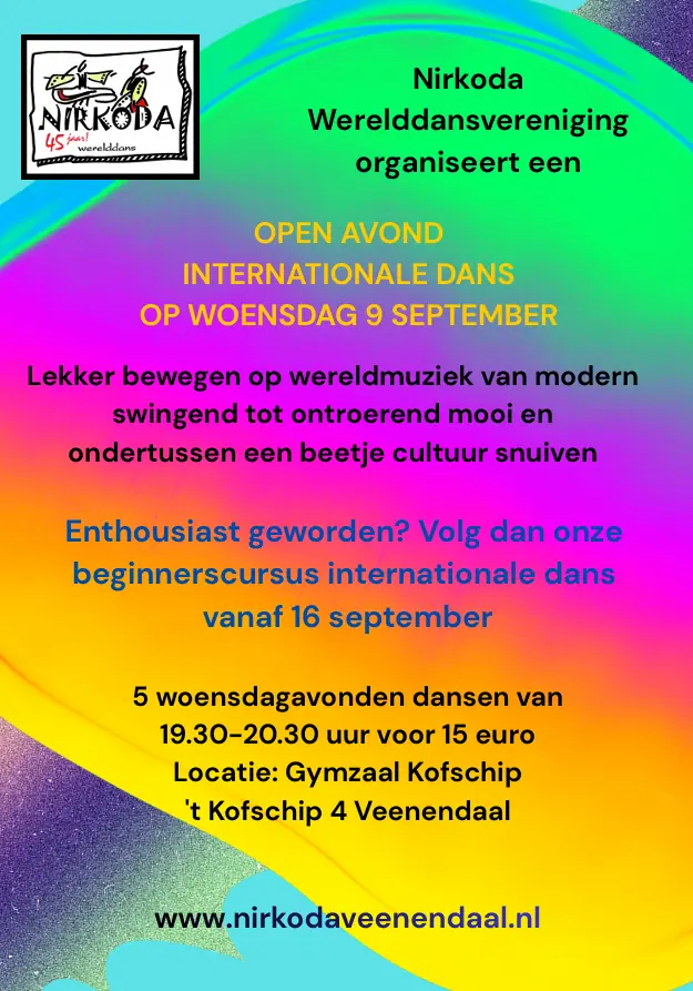 NIRKODA OPEN EVENING — Veenendaal
