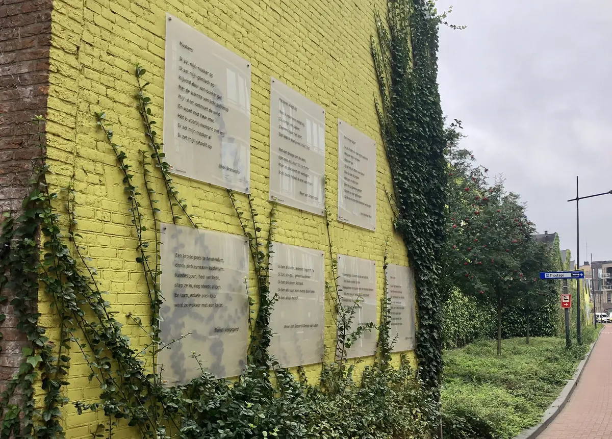 Stadtrundgang: Gedichte an Mauern — Kees Stipplein 74, Veenendaal