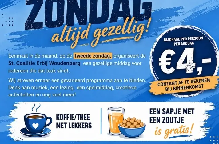 Zusammen am Sonntag — dorpsstraat 40, Woudenberg