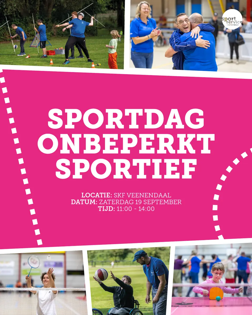 Sportdag Onbeperkt Sportief — Wageningselaan 1, Veenendaal