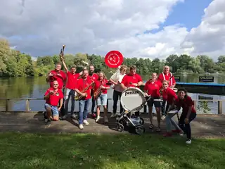 Harmonie Caecilia spielt im Stadtzentrum