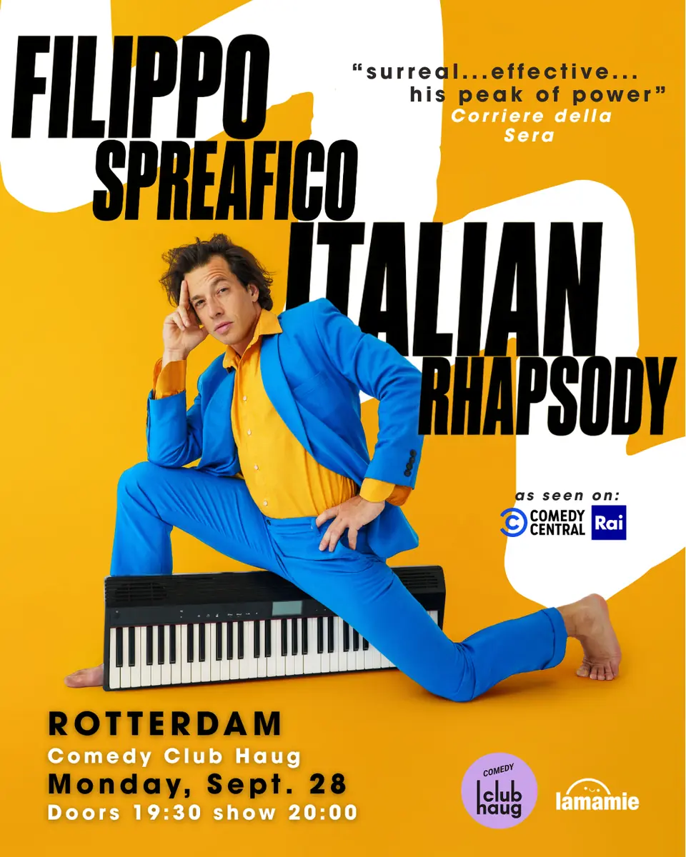 Filippo Spreafico — Comedy Club Haug, Rotterdam