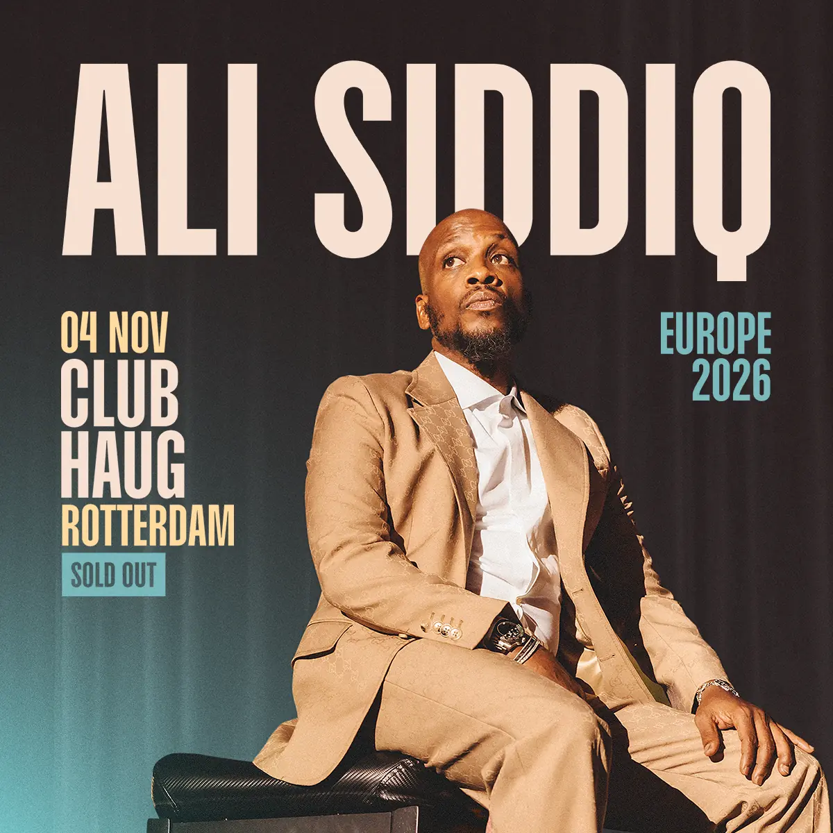 Ali Siddiq — Comedy Club Haug, Rotterdam