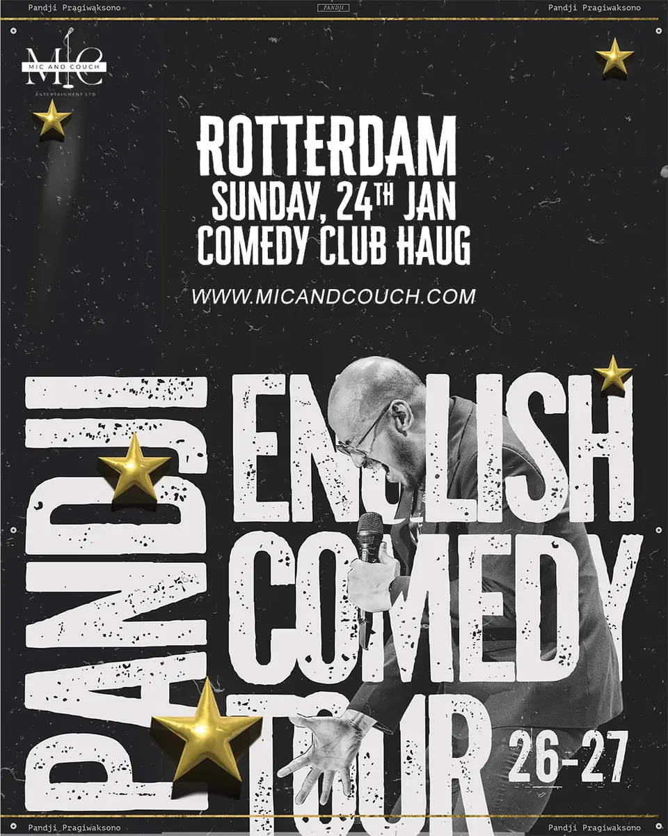 Pandji Pragiwaksono Wongsoyudo — Comedy Club Haug, Rotterdam