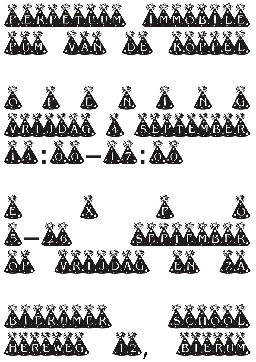 Perpetuum Immobile | Pum van de Koppel — Bierum