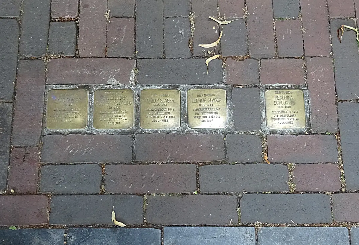 Stumbling Stones Walk — Middelharnis