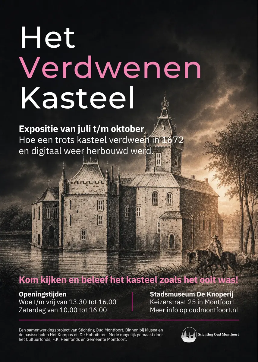 Ontdek Het Verdwenen Kasteel — Keizerstraat 25, Montfoort