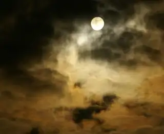 Abendwanderung bei Vollmond