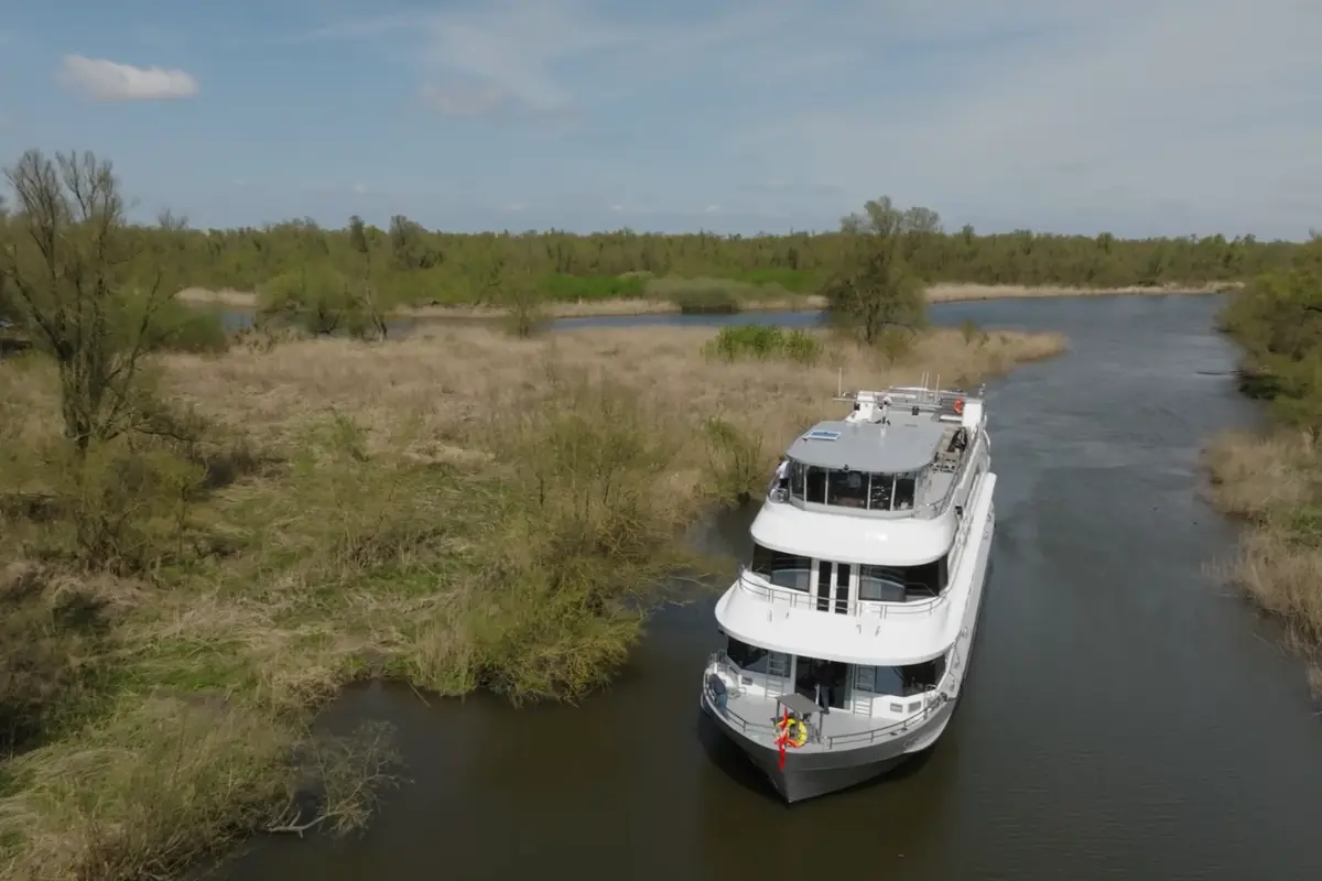 Bootsfahrt durch den Nationaal Park De Biesbosch — Drimmelen