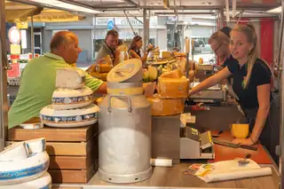 Wochenmarkt Helmond Zentrum