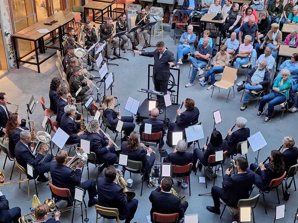 Concert 101st Airborne Division Band en Frisselstein — Veghel