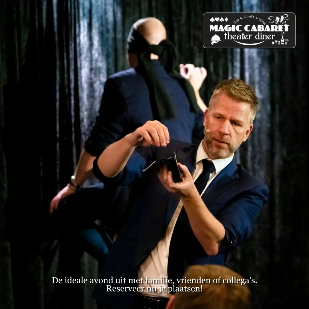 Magic Cabaret Diner Theater Show — Schaijk