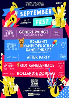 Septemberfeesten auf dem Ridderplein in Gemert