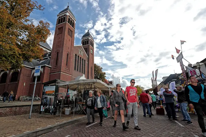 Halsteren Straßenmarkt — Halsteren
