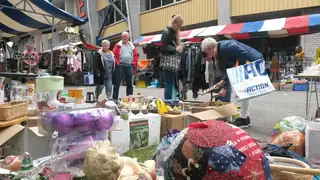 Flohmarkt WillemII Stadion Tilburg am Sonntag 27. September