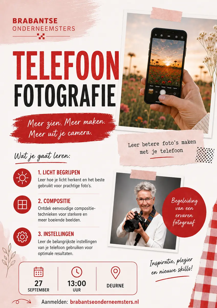 Smartphone-Fotografie-Workshop — Deurne
