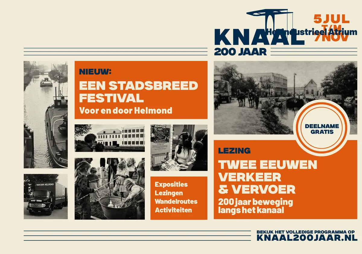 Zwei Jahrhunderte Verkehr und Verkehrswesen — Kanaaldijk N.W. 29, Helmond