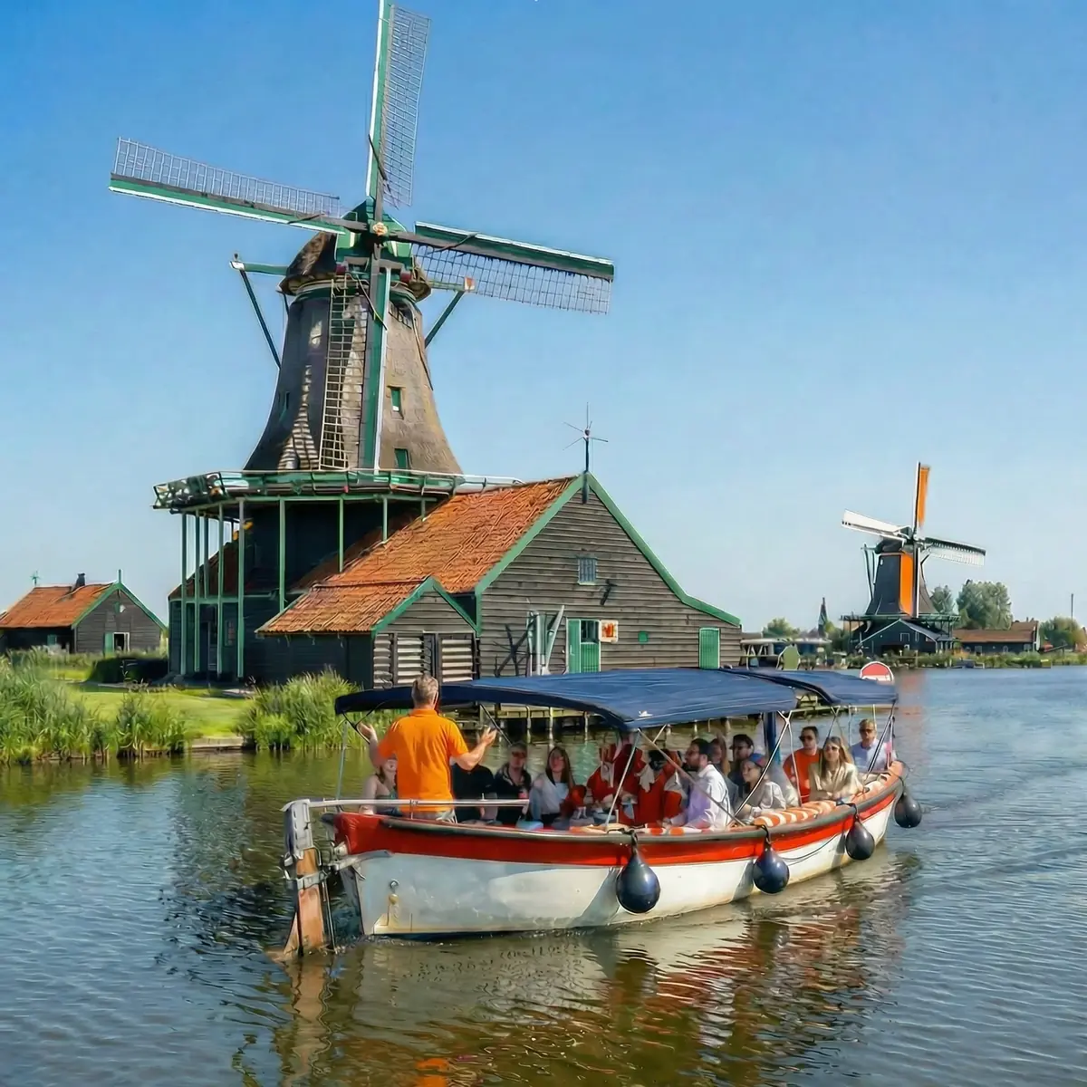 IFIKZ MaakMeeFestival: Die Kraft des Zaanser Papiers - Fahrt mit theatralischer PAPIER-Geschichte — Kalverringdijk, Zaanse Schans