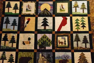 Quilt- und Keramikausstellung