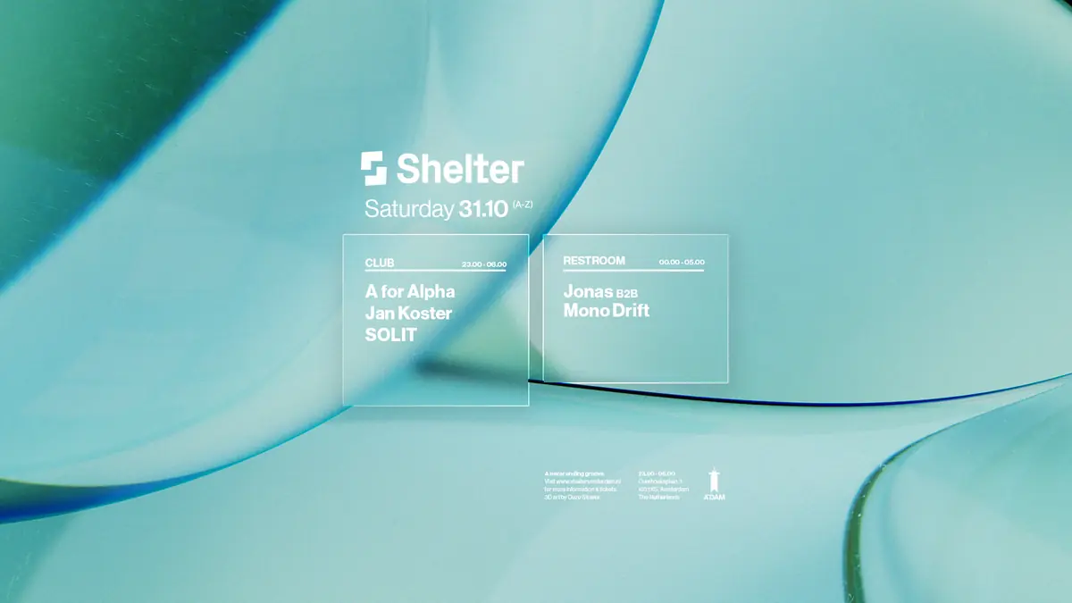 A For Alpha, Jan Koster, SOLIT — Shelter Amsterdam, Amsterdam