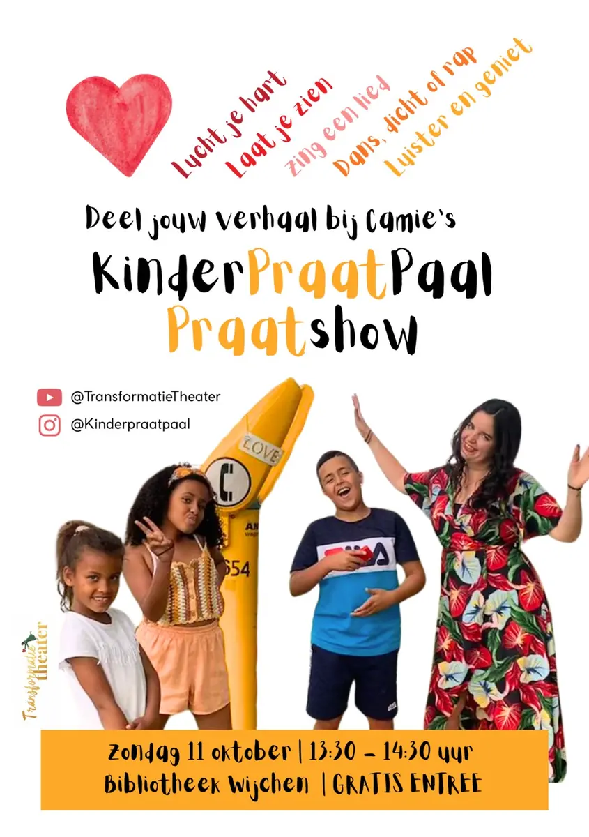 The KinderPraatPaal Talk Show — de Bibliotheek Wijchen, Wijchen