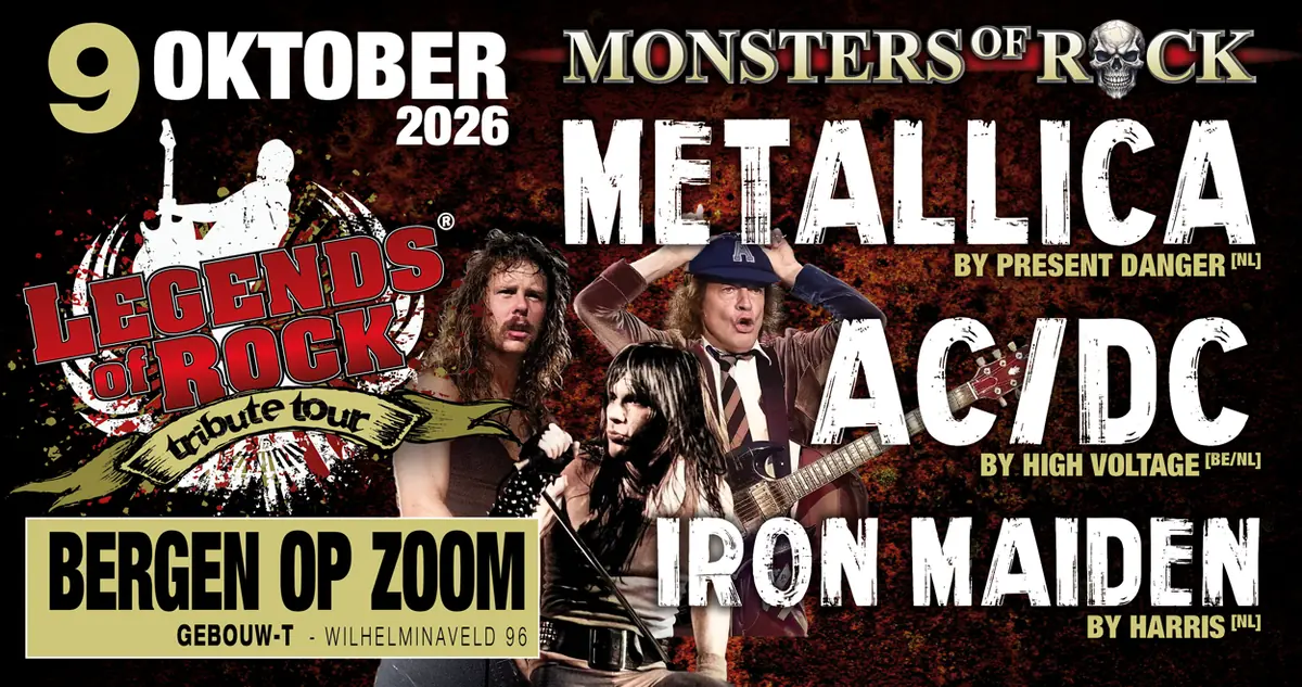 Legends of Rock Tribute Tour — Gebouw-T, Bergen op Zoom