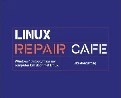 Linux Repair Cafe — Gorredijk, Gorredijk