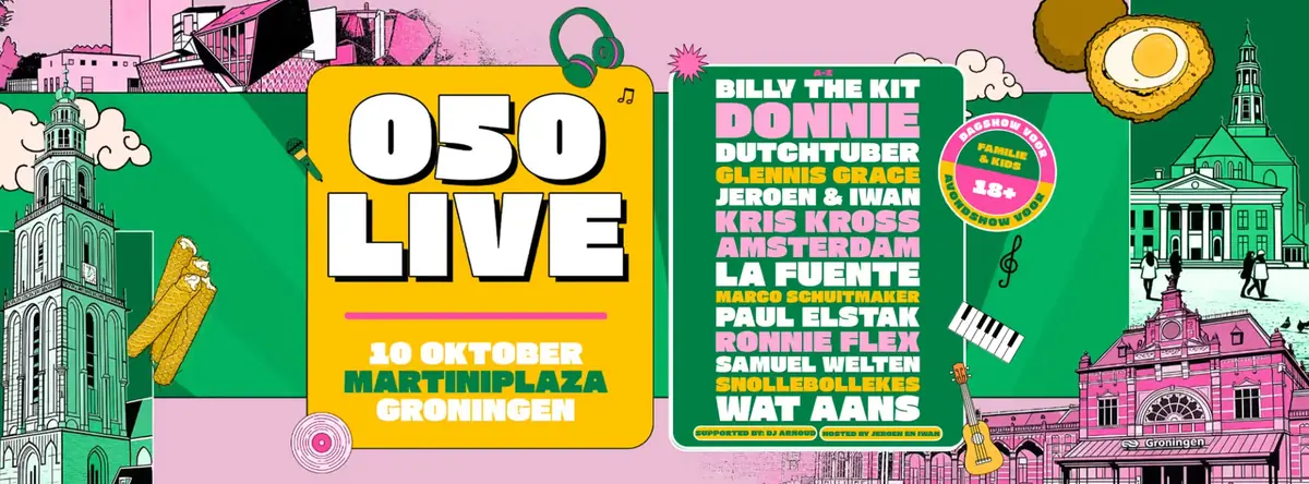 050 LIVE — Martiniplaza, Groningen